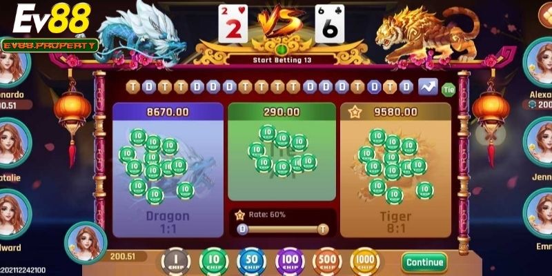 Chiến thuật chơi bài Rồng Hổ hiệu quả nhất 2025