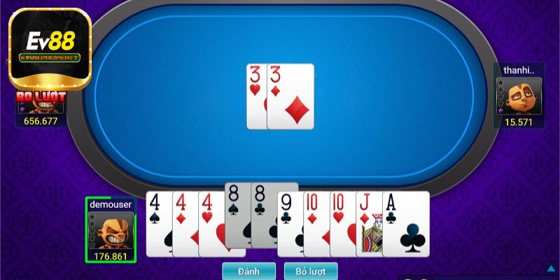 Giá trị các lá bài trong Sâm Lốc online
