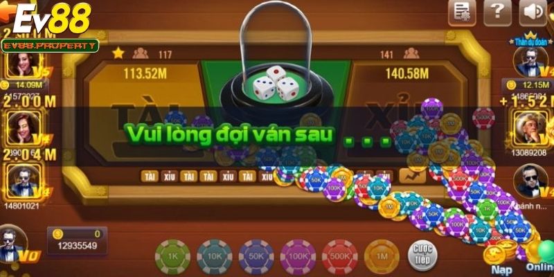 Các cửa đặt cược trong trò chơi Tài Xỉu online